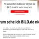 Trick um „Warum sehe ich BILD nicht?“ - Hinweis zu umgehen